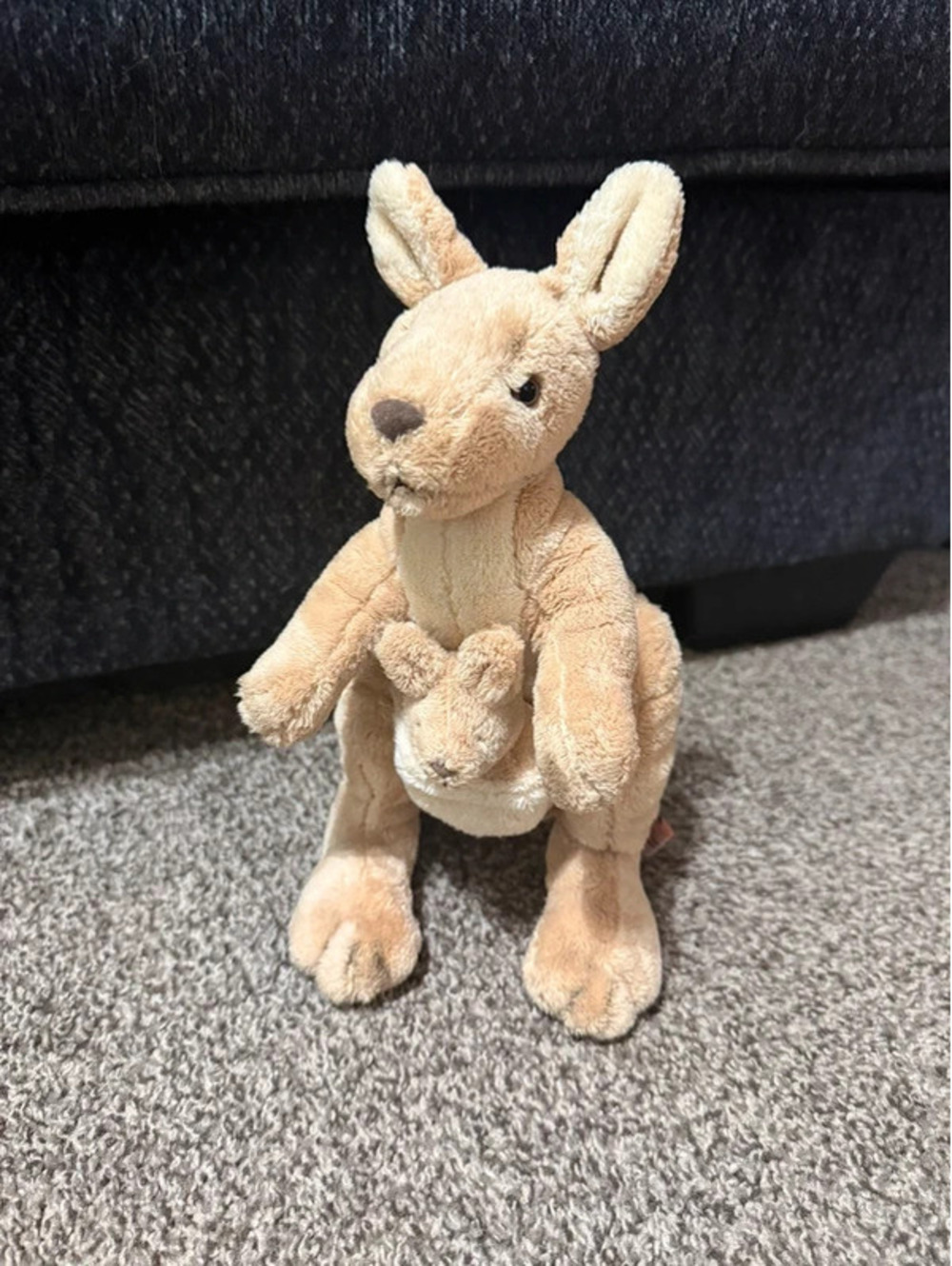 Jor-Roboree Kangaroo Plush With Baby Joey C.A. Australia Stuffed Animal